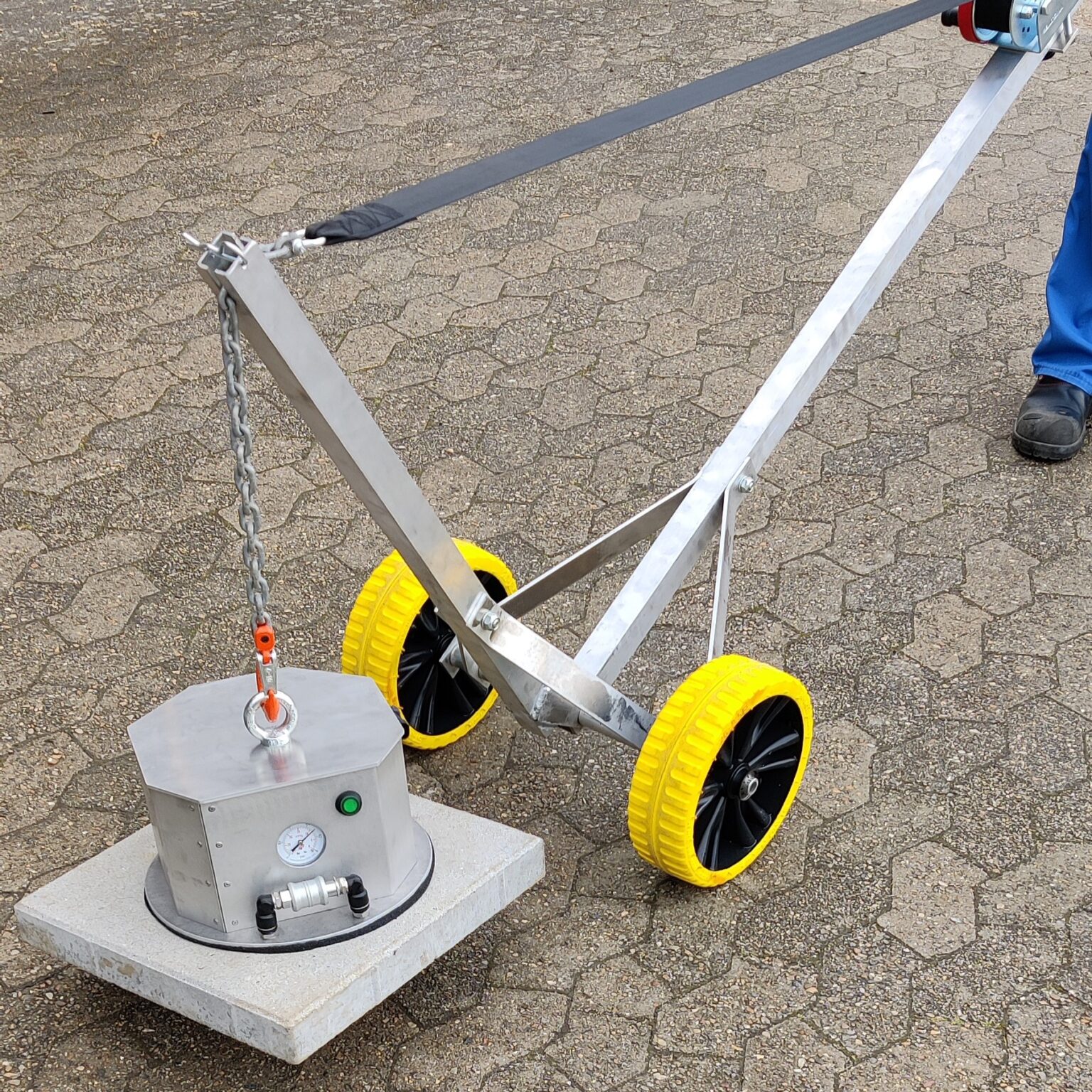 Batteridrevet Fliseløfter